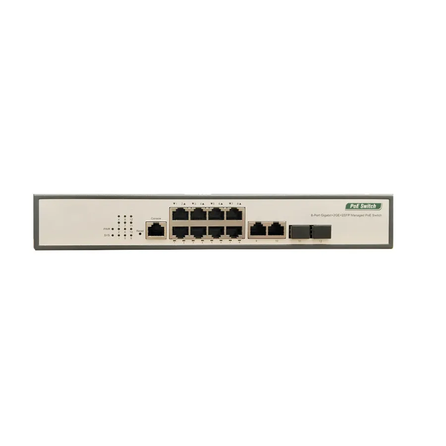 Коммутатор 1012P8 L2 Enterprise АйТек ПРО